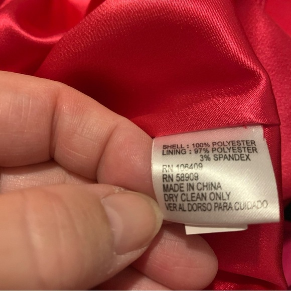 GIANNI BINI HOT PINK AINE Blouson DRESS- SIZE L - Picture 4 of 6